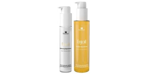 Gamme de soins cheveux sans rin&ccedil;age pour brushing et coiffage : Enjoil de Fauvert